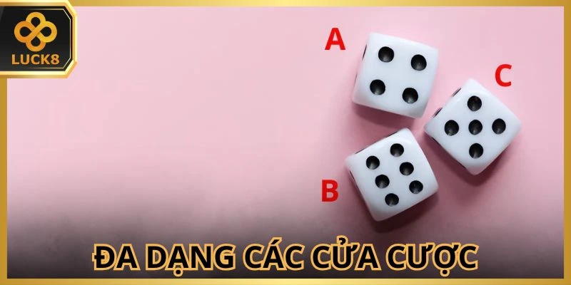 Đa dạng các cửa cược để thành viên xuống tiền